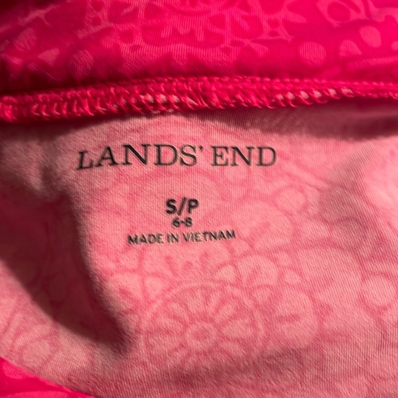 Lands’ End Stretch 3/4 Sleeve Shift Dress - Picture 8 of 9